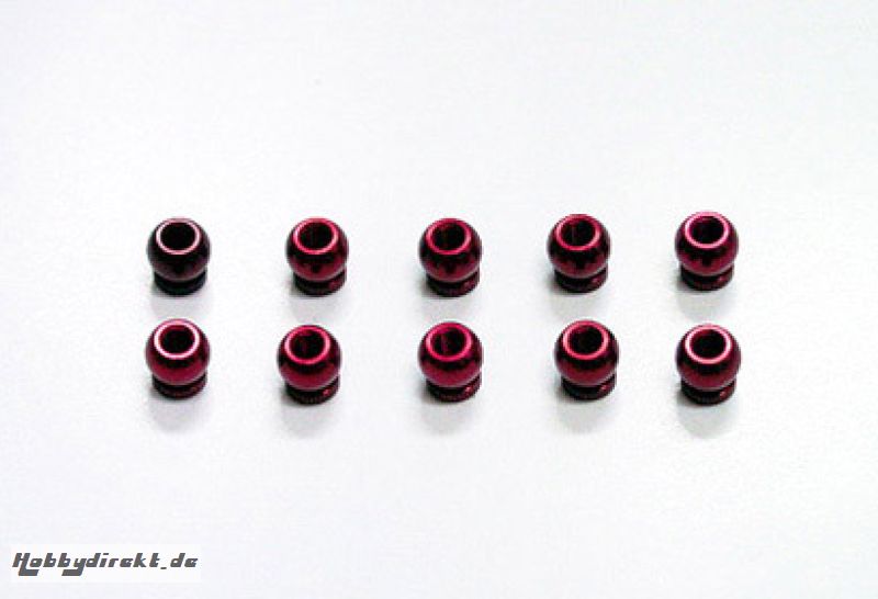 KUGELMUTTER 6MM (ROT) Tamiya 53639