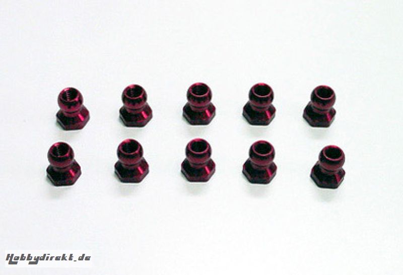 KUGELMUTTER 5MM (ROT) Tamiya 53641