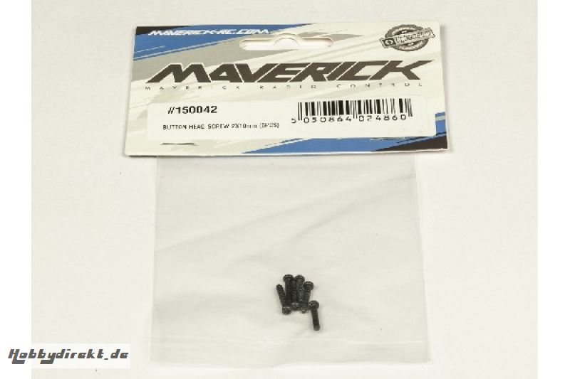 BUTTON HEAD SCREW 2X10mm (6PCS) MAVERICK 150042