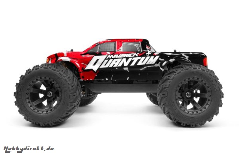 Quantum MT 1/10 4WD Monster Truck - Red MAVERICK 150102