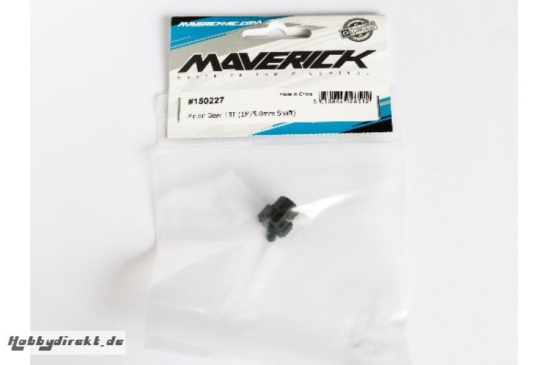 Pinion Gear 13T (1M/5.0mm Shaft) MAVERICK 150227