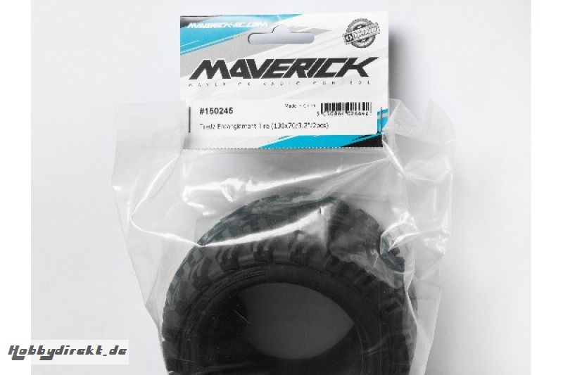 Tredz Entanglement Tire (130x70/3.2in/2pcs) MAVERICK 150245