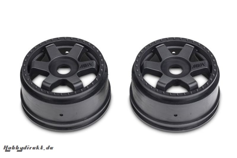 QuantumR Race Truck Wheel (Black/2pcs) MAVERICK 150295