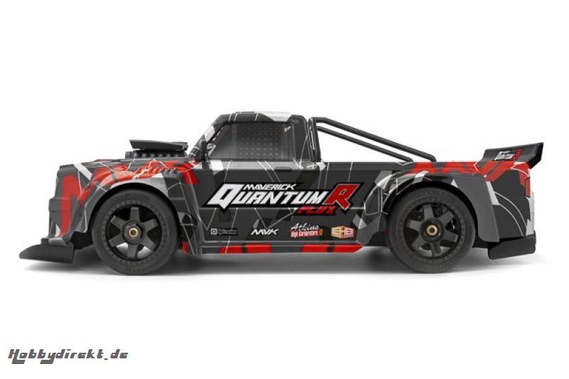 QuantumR Flux 4S 1/8 4WD Race Truck - Grey/Red MAVERICK 150313