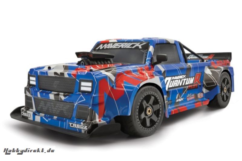 QuantumR Race Truck Body (Blue/Red) MAVERICK 150318