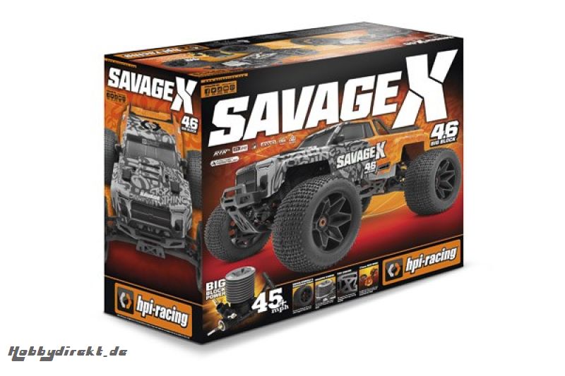 Savage X 4.6 GT-6 HPI 160100