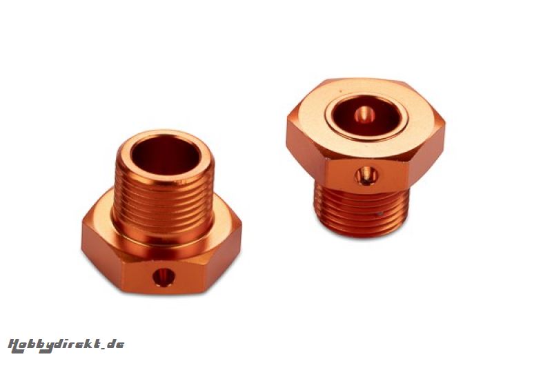 17mm Hex Hub Adaptor (Orange/2pcs) HPI 160138