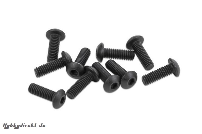 Button Head Screw M4x12mm (Hex Socket/10pcs) HPI 160318