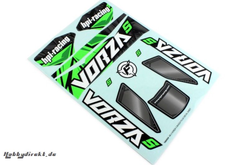 Vorza S Buggy FluxVB-2  Decal Sheet HPI 160434