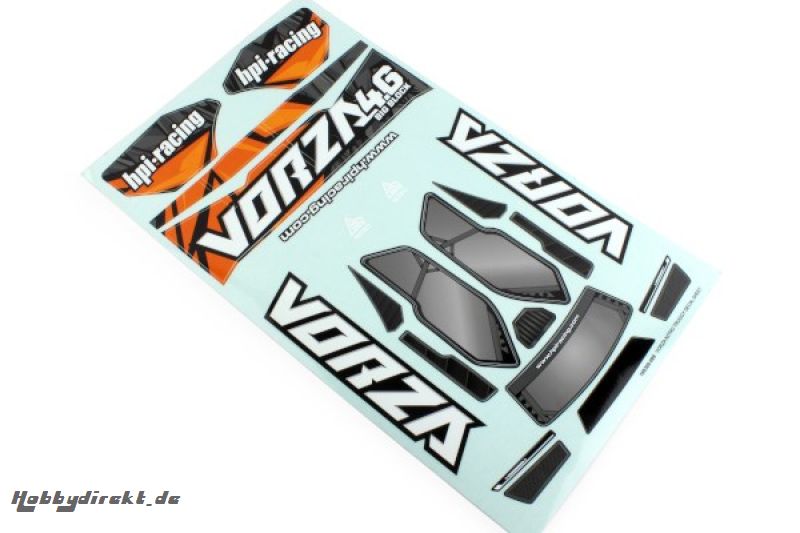 Vorza Truggy Nitro VB-2 Decal Sheet HPI 160435