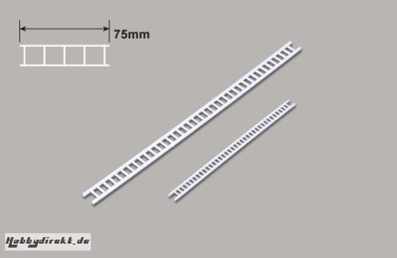 Leiter (N)  x 75mm Plastruct