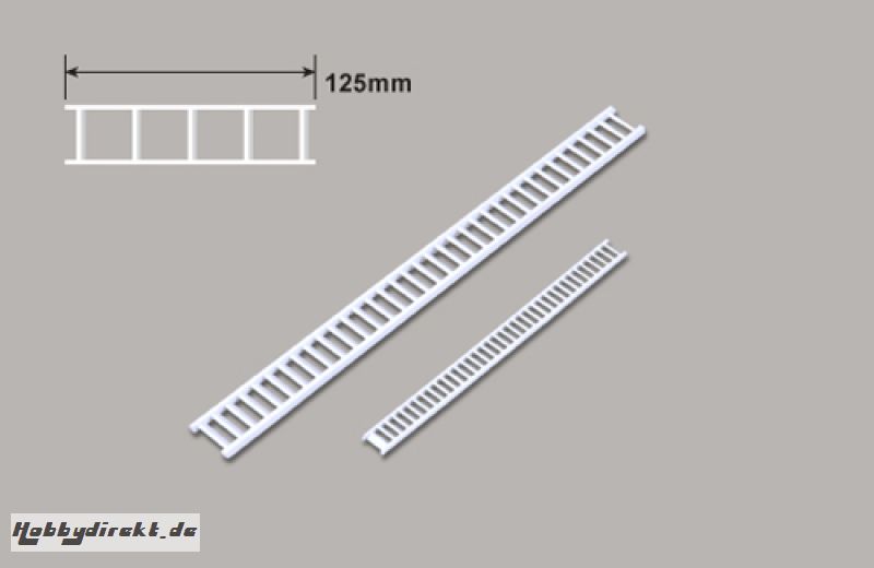 Treppen (HO) x 125mm Plastruct