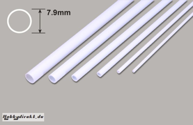 Rundrohre - 7.9 Durchmesser x 375mm Plastruct