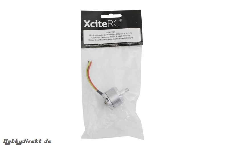 Brushless Motor rechtsdrehend Rocket 400 GPS XciteRC 15001101