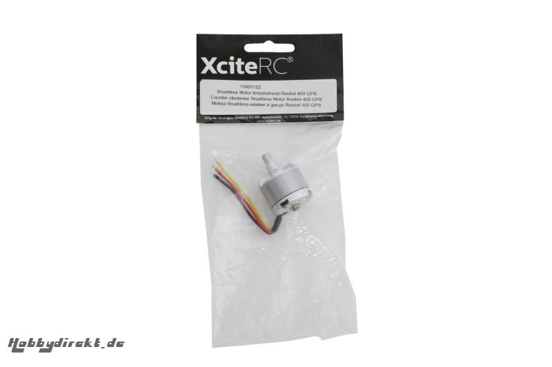 Brushless Motor linksdrehend Rocket 400 GPS XciteRC 15001102