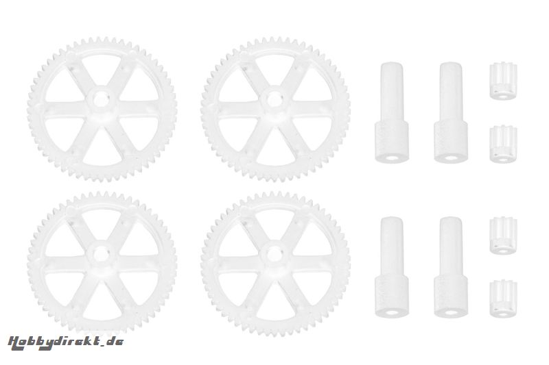 Zahnradset Rocket 260 3D weiÃŸ XciteRC 15002116