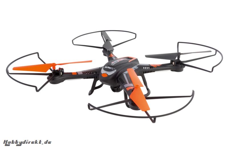 Rocket 260 3D - 4 Kanal RTF Quadrocopter schwarz mit 0.5 MP Kamera XciteRC 15002210