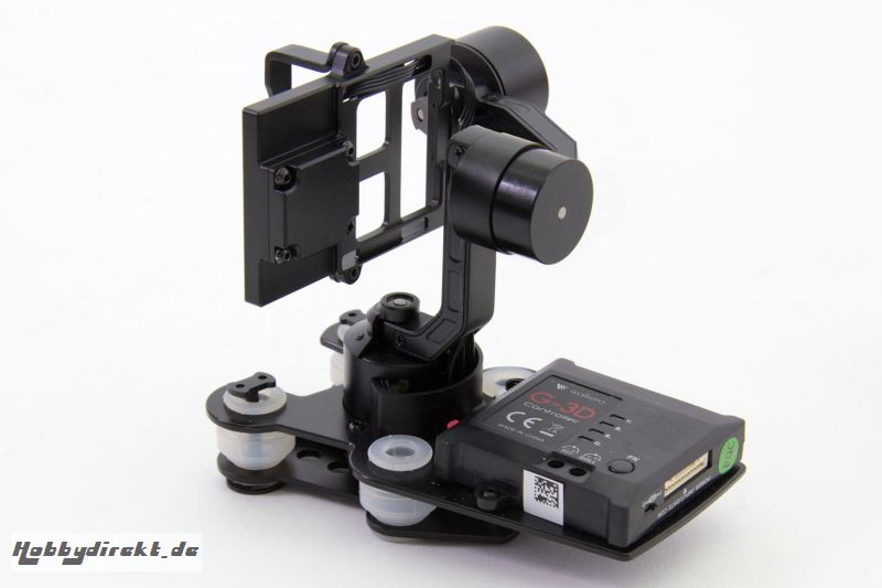 XciteRC G-3D Brushless-Gimbal fÃ¼r iLook, GoPro Hero 3 Walkera 15003042