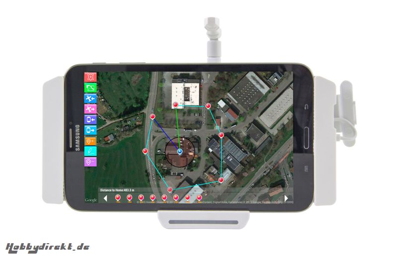 XciteRC Pad Holder fÃ¼r Ground Station Walkera 15003110