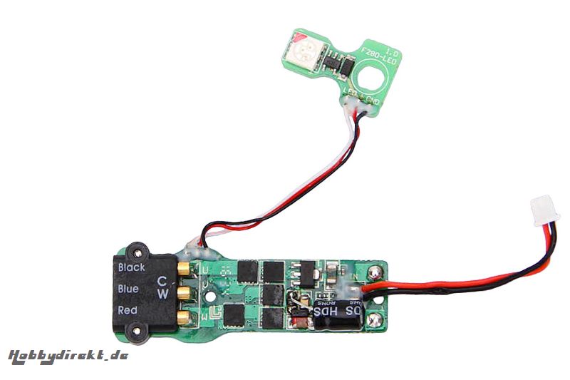 Brushless-Regler für rechtsdrehenden Motor AIBAO (rote LED) Walkera 15004513