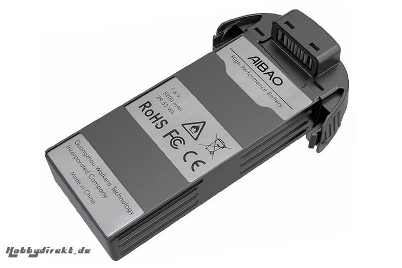 LiPo-Akku schwarz AIBAO 7.4 V 5200 mAH Walkera 15004537