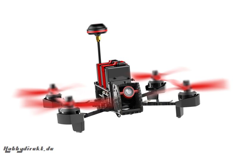 Walkera Furious 215 Racing-Quadrocopter RTF - FPV-Drohne mit HD Kamera, Akku, Ladegerät und Devo 7 Fernsteuerung Walkera 15004700