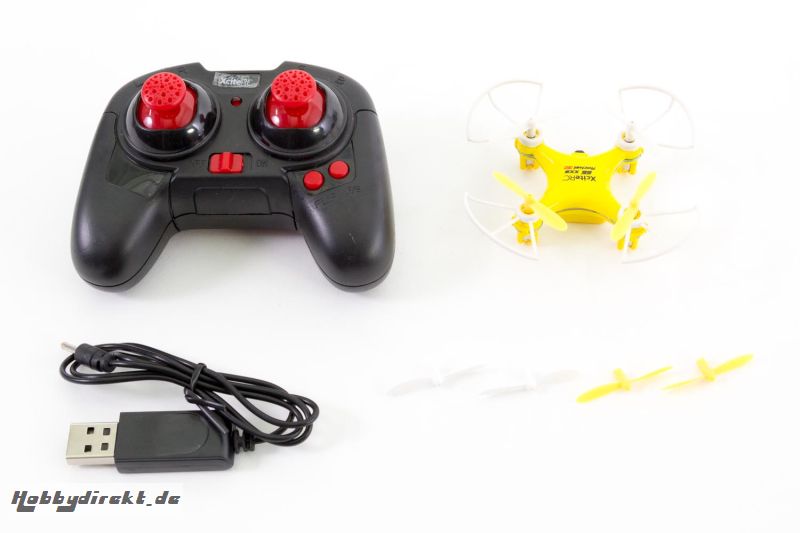 Rocket 55XXS 3D 4-Kanal RTF Quadrocopter gelb XciteRC 15007300