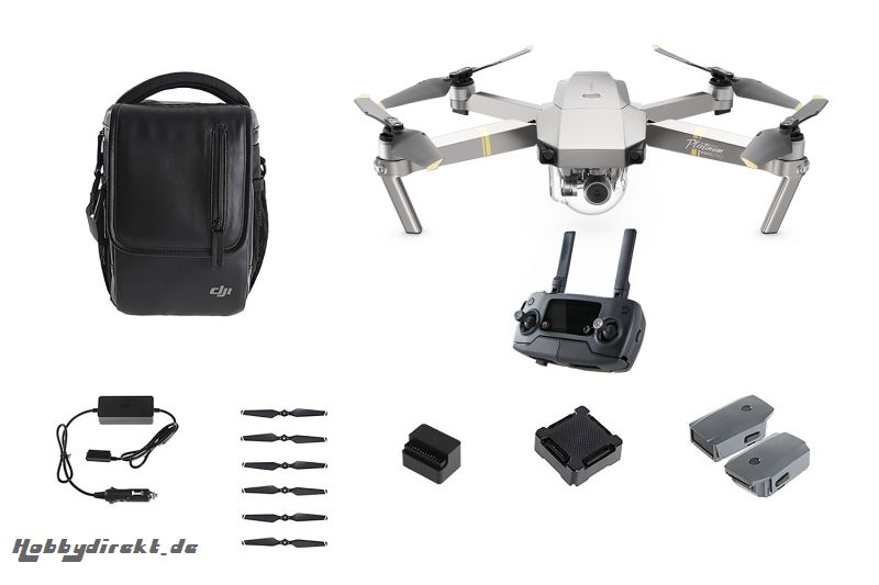 DJI Mavic Pro Platinum Quadrocopter Fly More Combo DJI 15008370