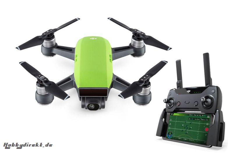 DJI Spark Mini Drone Fly More Combo Meadow Green DJI 15009457