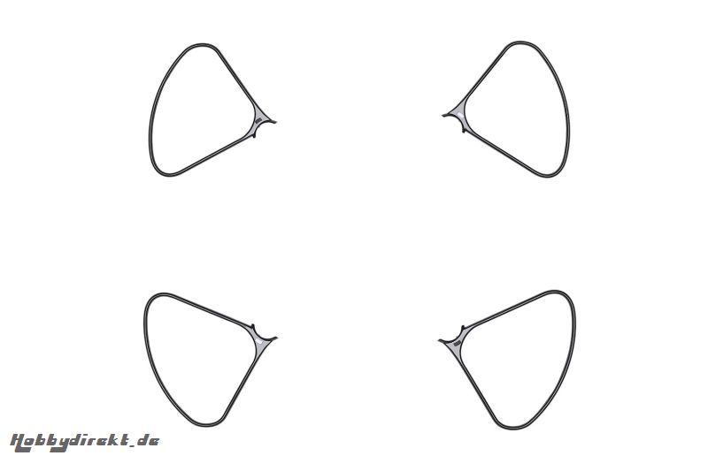 DJI Phantom 4 Propeller-Guard Obsidian Edition (Part 124) DJI 15009909