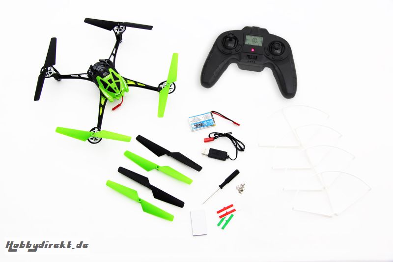 Rocket 250 3D - 4 Kanal RTF Quadrocopter grün XciteRC 15013100