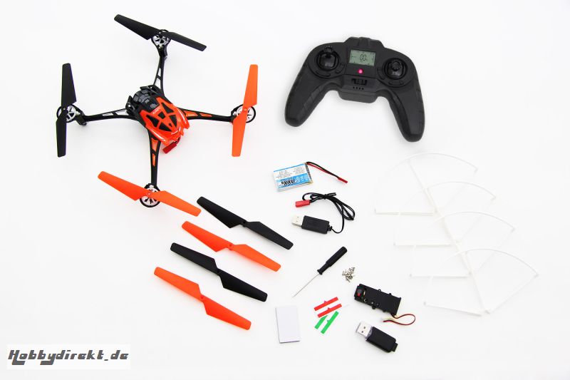 Rocket 250 3D - 4 Kanal RTF Quadrocopter orange mit Kamera XciteRC 15014110