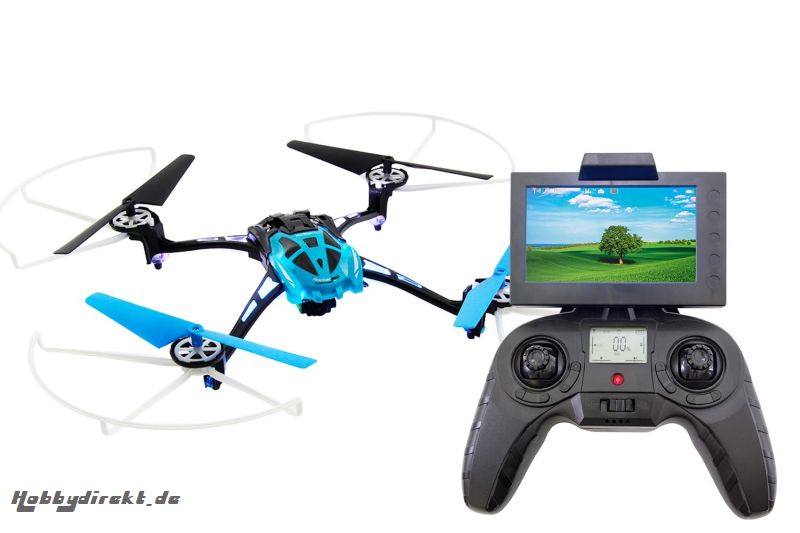 Rocket 250 3D FPV - 4 Kanal RTF Quadrocopter blau XciteRC 15014180