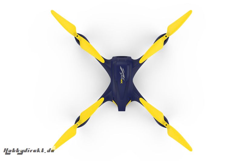 Hubsan X4 Star Pro Quadrocopter - RTF-Drohne mit App-Steuerung, HD-Kamera, GPS, Follow-Me, Waypoints, Coming-Home, Akku und Ladegerät H507A Hubsan 150