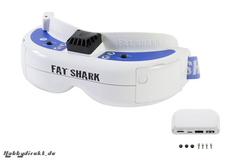 Phantom 3/4 FPV-Set mit Fatshark Dominator V3 FPV Videobrille mit Akku und DJI HDMI-Modul XciteRC 17000320