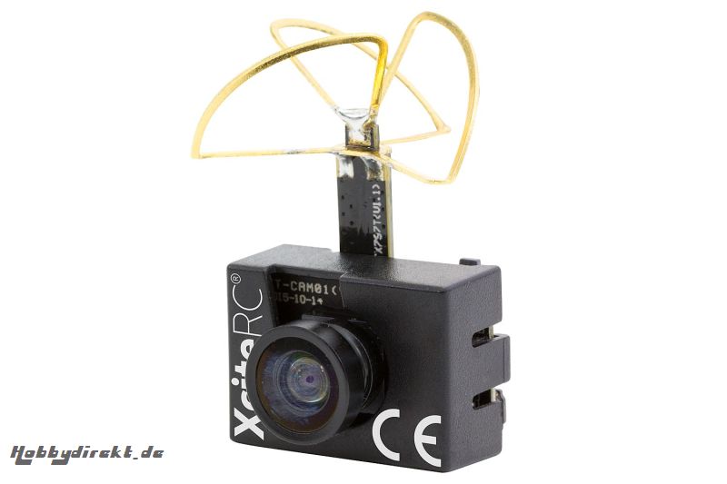 XciteRC HD Mini-Kamera mit 5.8 GHz FPV-Videosender CE 25 mW XciteRC 17000503