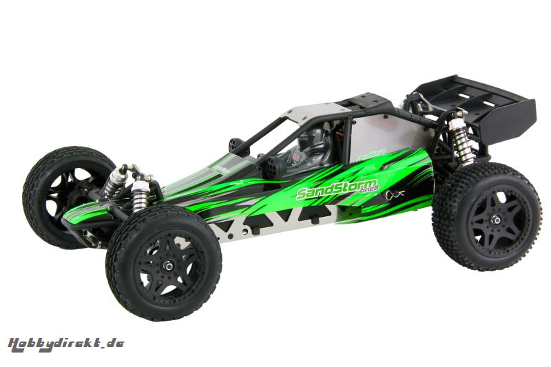 SandStorm one8 - 2WD RTR Dune Buggy Brushless Modellauto, grÃ¼ne Karosserie XciteRC 30200000