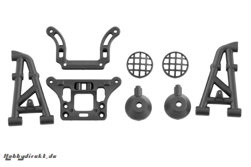 Hintere Verstrebungen + Scheinwerfer fÃ¼r SandStorm one8 XciteRC 30200038