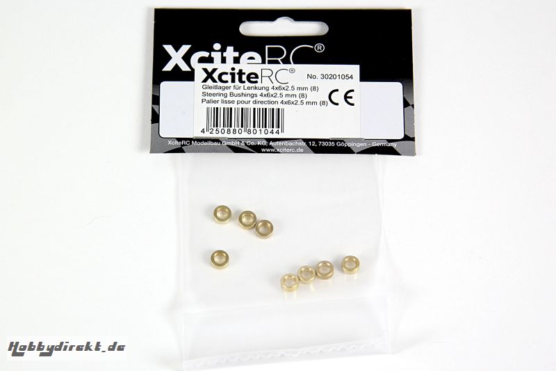 Gleitlager fÃ¼r Lenkung 4x6x2.5 mm (8) fÃ¼r Sand Rail XciteRC 30201054