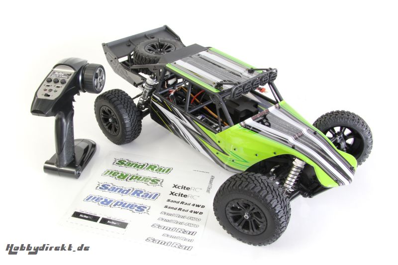 Sand Rail - 4WD RTR Modellauto Brushless, grÃ¼ne Karosserie XciteRC 30202000