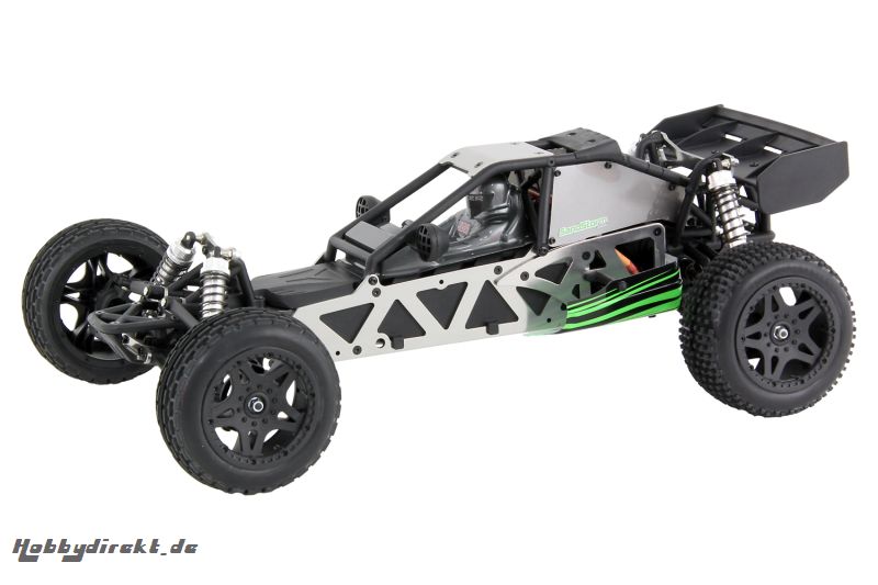 SandStorm one8 - 2WD RTR Dune Buggy Brushed Modellauto, grüne Karosserie XciteRC 30204000