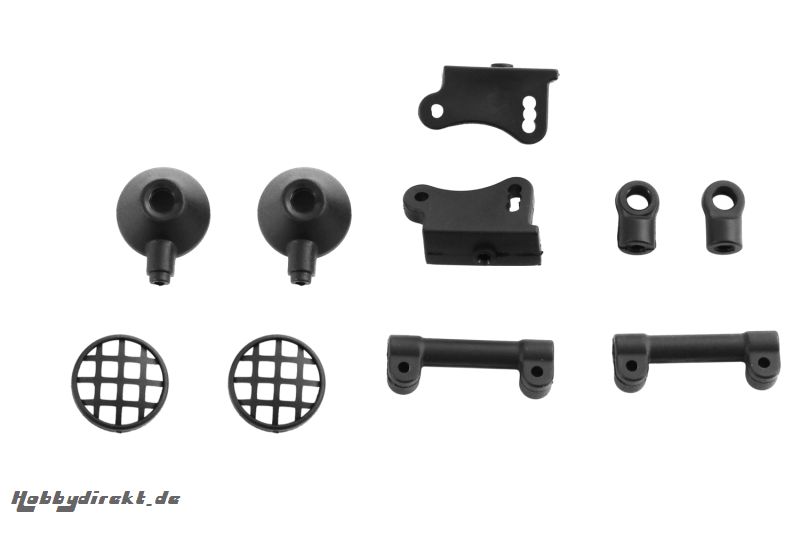 Zusatzscheinwerfer mit Halter, Heckflügelhalter für SandStorm one10 XciteRC 30300007