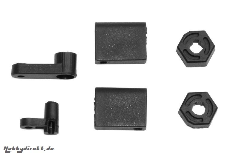 Radmitnehmer sechskant + Servohalter für SandStorm one10 XciteRC 30300013