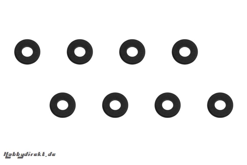 Beilagscheiben 3x7 mm div.Stärken (8) fÃ¼r SandStorm one10 XciteRC 30300015