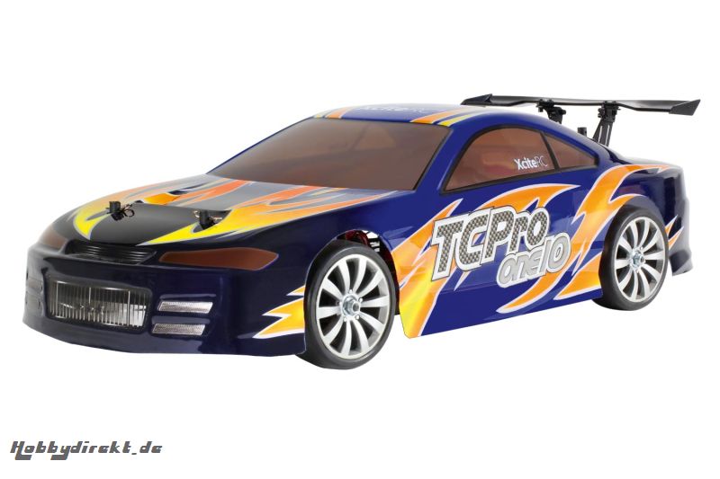 Tourenwagen TC one10 Pro 4WD RTR Modellauto, blaue Karosserie XciteRC 30306000