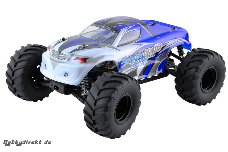 Monster Truck one 10 4WD RTR Modellauto M1:10 blau XciteRC 30309000