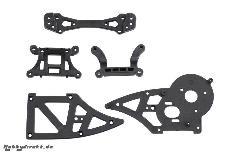 Chassiseitenteile B + Dämpferbrücken für one12 Serie XciteRC 30400006
