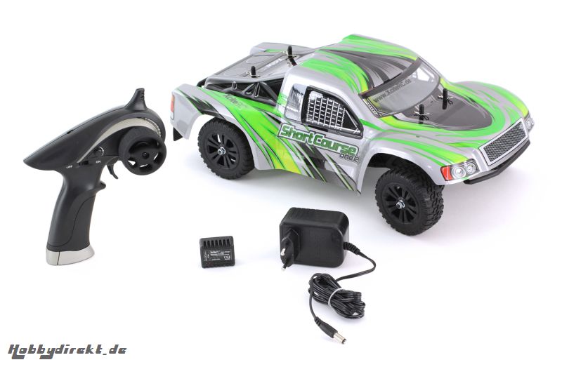 Shortcourse one12 - 2WD RTR Modellauto, grÃ¼ne Karosserie XciteRC 30407000