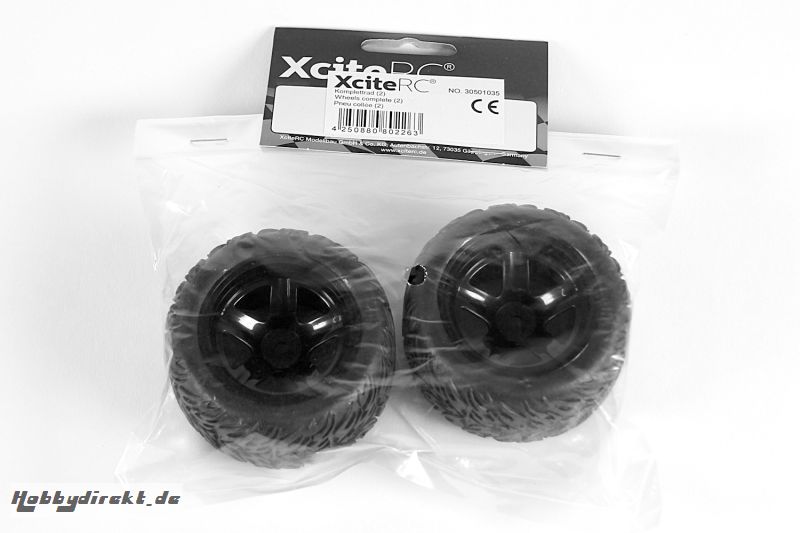 Komplettrad (2) fÃ¼r Truggy one16 TR XciteRC 30501035