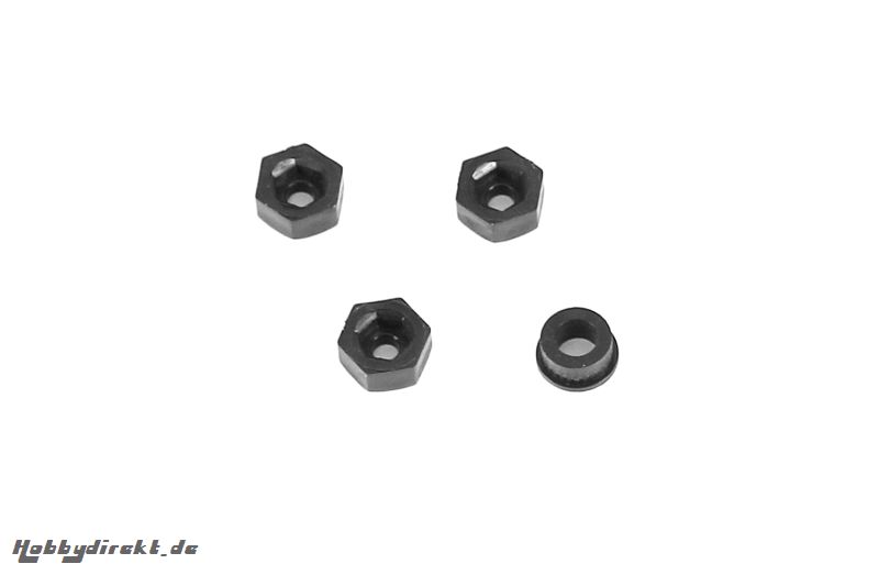 Radmitnehmer sechskant (4) fÃ¼r Buggy one16 B XciteRC 30503003